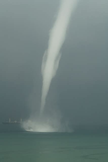 A giant waterspout was spotted near the coast of singapore in the morning hours. waterspout_20071007 | Waterspout off Singapore coast ...