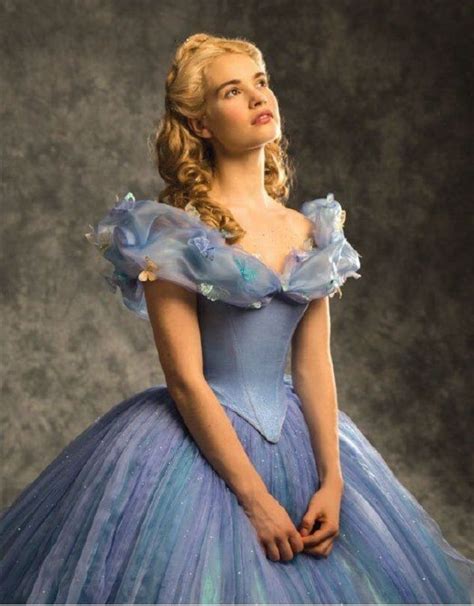 Lily James As Cinderella Disney Dresses Cinderella Dresses