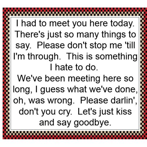 Kiss And Say Goodbye Song Lyrics And Music By The Manhattans Arranged