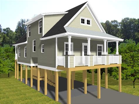 House Plans Built On Pilings