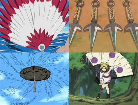 20 Senjata Tradisional Jepang Yang Digunakan Di Dalam Serial Naruto