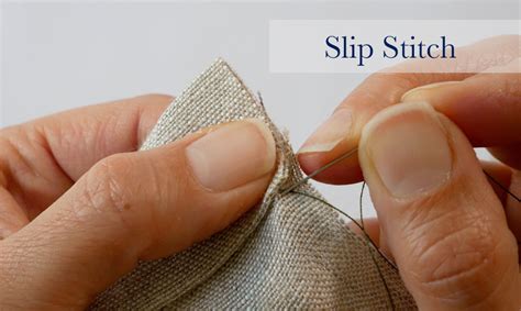 Sewing By Hand Basic Hemming Stitches The Daily Sew