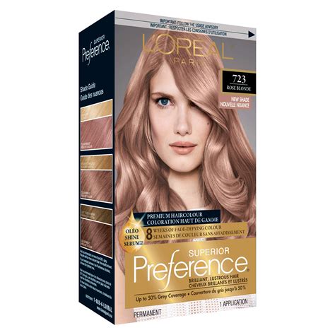 Buy Loreal Paris Superior Preference Fade Defying Shine Permanent Hair Color 7rb Dark Rose