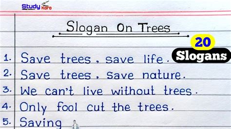 Slogan On Trees In English Slogan On Save Trees In English Save