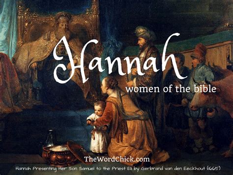 Where Is The Story Of Hannah In The Bible Historyzi