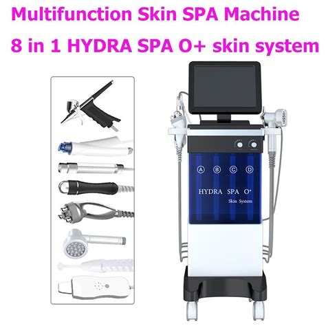 8 In 1 Hydrafacial Machine Aqua Clean Microdermabrasion Professional Oxygen Facial Machine
