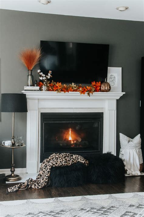 Warm And Cozy Fall Mantel Decor This Is Our Bliss