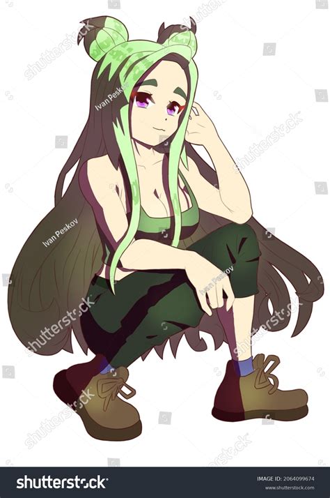 share more than 59 green hair anime girl in eteachers