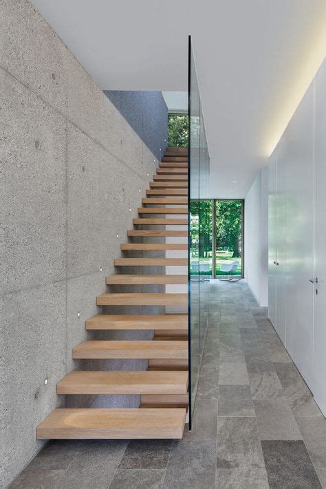 Haus W By Beplanen Architektur Homeadore Modern Staircase Modern