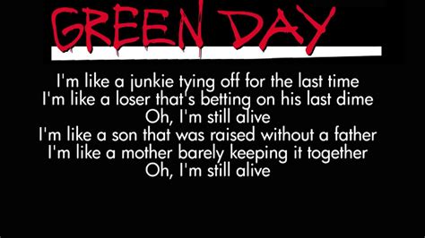 Green Day Still Breathing Lyrics Youtube