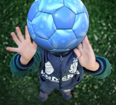 Boy Throwing Soccer Ball Free Stock Photo Public Domain Pictures