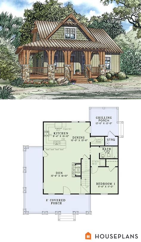 Small House Floor Plans With Porches 2020