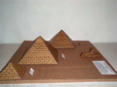 Maquetas Dibujos DiseÑos Piramides De Egipto Maqueta