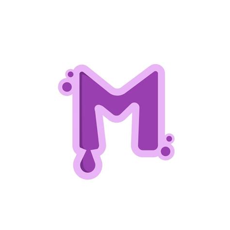 Premium Vector Alphabet Letter M Design For Kids