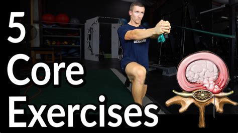 5 core exercises for disc herniation rehab