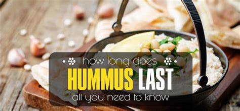 This is because the same commercial preservatives aren't used by people when making a homemade recipe. Here's How Long Hummus is Good for After Opening