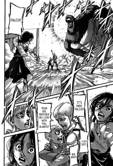 The attack on titan manga is ending but people will never forget this amazing anime. Attack On Titan, Chapter 119 - Manga Official Manga Online