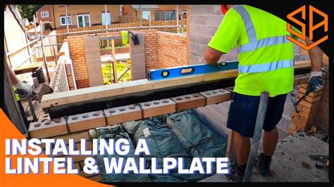 How To Install A Lintel And Wallplate Youtube