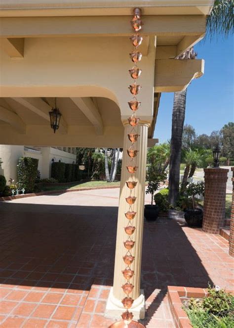 Mostly used for decoration and the tranquil sound it gives. decorative gutter chain Archives - RAINCACHE