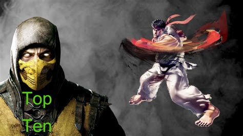 Here are the top ten in the world. Top Ten Video Game Martial Artists - YouTube