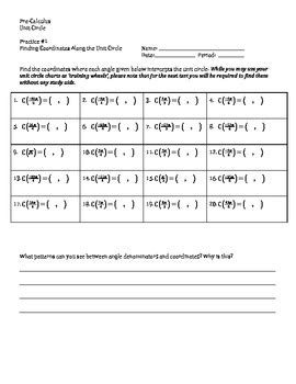 What are the relationships between. 35 Unit Circle Worksheet A Answer Key - Free Worksheet Spreadsheet