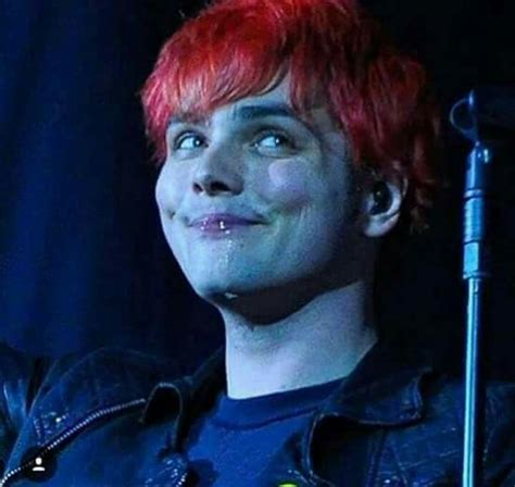 Aww He Looks Like A Cartoon Character With His Mop Of Red Hair Gerard Way My Chemical Romance