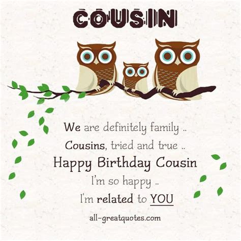 Happy Birthday Cousin Quotes 69 Best Birthday Wishes For Cousin