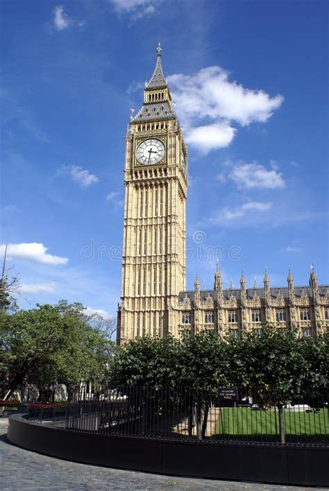 Big Ben Clock Tower Palace Of Westminster London Uk Stock Image