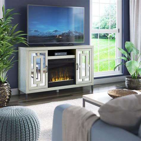 Living Room Tv Stand With Fireplace Baci Living Room