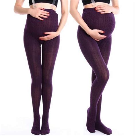 2017 Maternity Belly Legging Elastic Strap Adjust Stocking Autumn