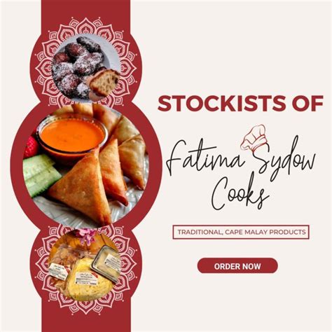 My Savoury Items Are Now Available To Purchase Fatima Sydow Cooks