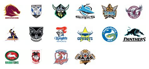All Nrl Team Logos