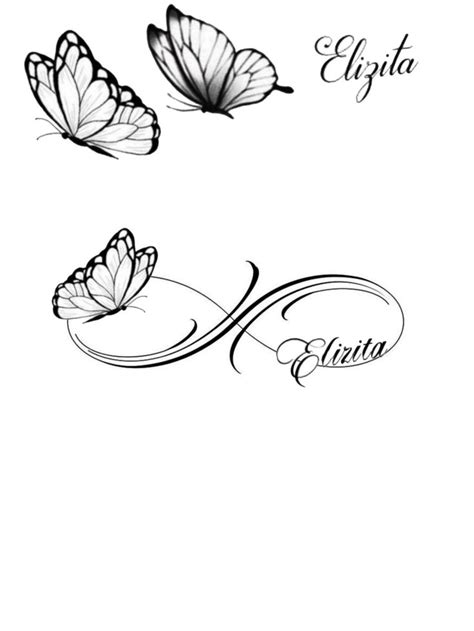 Pin By Michele Dotel On Tatouage Infinity Butterfly Tattoo Infinity