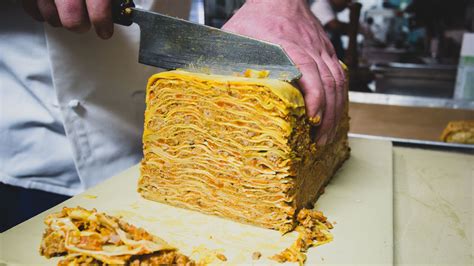Intricate 100-Layer Lasagna Is A Slice Of Heaven That Takes Three Days ...