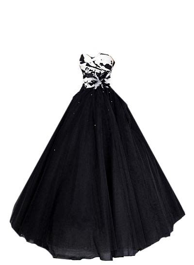 Black Ball Gown 2 Png By Vixen1978 On Deviantart