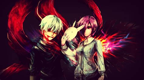 We have a massive amount of desktop and mobile backgrounds. Tokyo Ghoul-Kaneki and Touka HD Wallpaper | Background ...