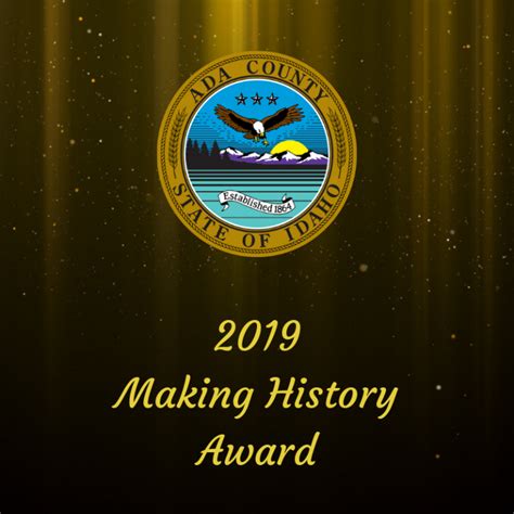 Making History Award Nominations Now Being Accepted Ada County
