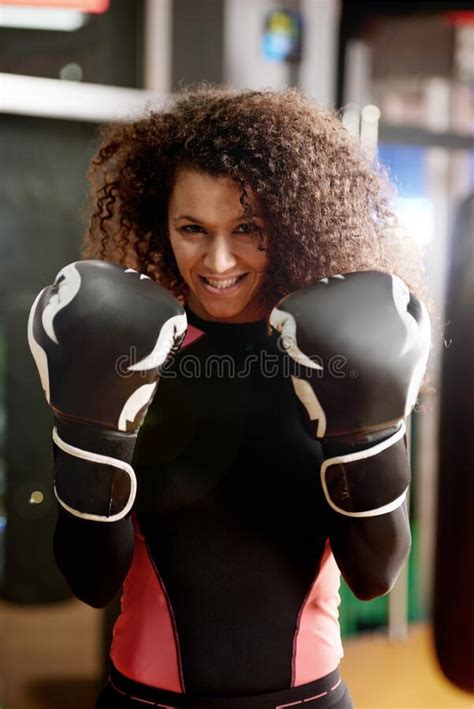 Youve Met Your Match Portrait Of A Young Woman Wearing Boxing Gloves