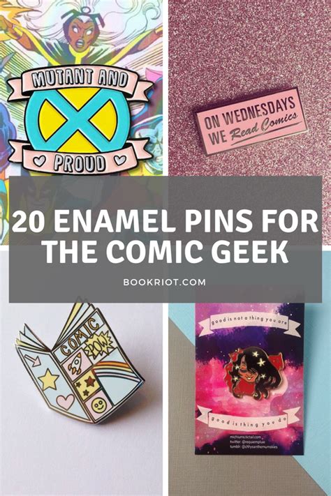 The Best Comic Book Enamel Pins For The Comic Book Nerd