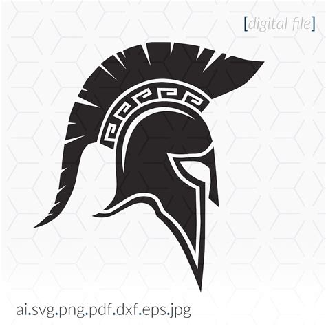 Spartan Helmet Svg For Cutting And Printing Spartan Svg Etsy Singapore
