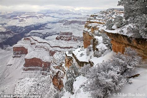 Grand Canyon Blanketed In Snow As Las Vegas And La Endure