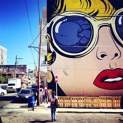 Puerto rico smoky mystical flag on the old dirty wall background. D*Face New Mural In Santurce, Puerto Rico | StreetArtNews ...