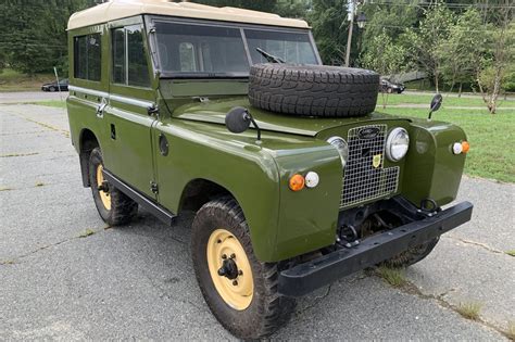 1965 land rover 88 series iia 4x4 for sale on bat auctions sold for