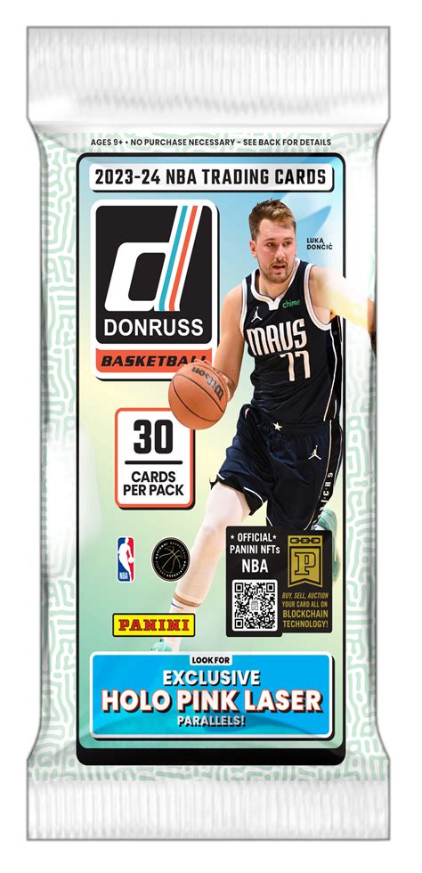 Panini 2023-24 NBA Basketball Trading Cards Donruss Fat Pack