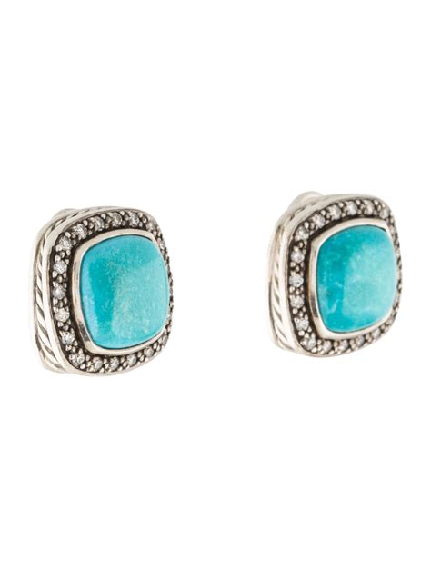 Get the best deal for david yurman from the largest online selection at ebay.com.au browse our daily deals for even more savings! David Yurman Turquoise & Diamond Albion Earrings ...
