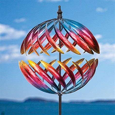 Jupiter Wind Spinner Wind Sculptures Metal Wind Spinners Kinetic