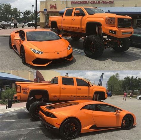 Orange Lamborghini And Gmc Cool Sports Cars Super Cars