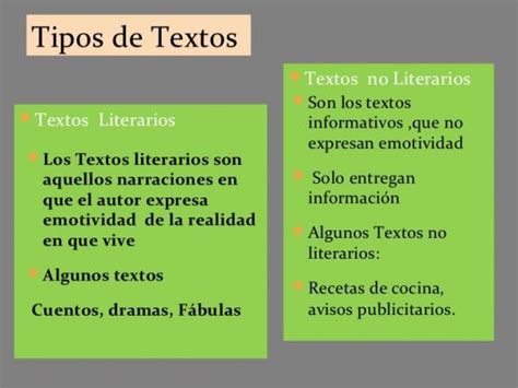 Definición De Texto Literario Características Y Ejemplos Resumen