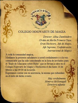 Resultado De Imagen Para Cartas De Harry Potter Para Imprimir Carta De Hogwarts Harry Potter