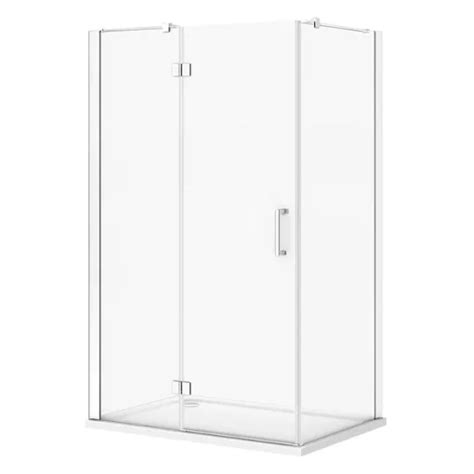 Clearance Sale Victorian Plumbing Apollo Frameless Lh Hinged Door Rectangular Enclosure